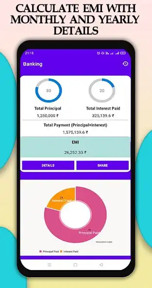 Play EMI Calculator - Financial App as an online game EMI Calculator - Financial App with UptoPlay