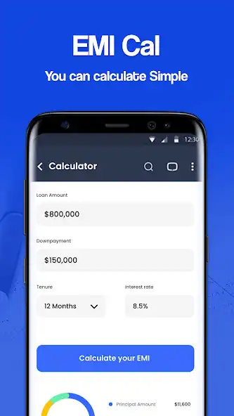Play EMI Calculator - Loan  Financ as an online game EMI Calculator - Loan  Financ with UptoPlay
