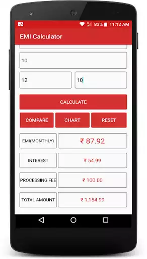 Play EMI Calculator (Offline) as an online game EMI Calculator (Offline) with UptoPlay