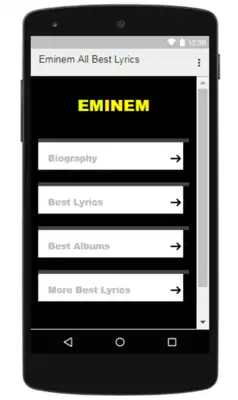 Play Eminem Lyrics
