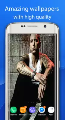 Play Eminem Wallpaper HD as an online game Eminem Wallpaper HD with UptoPlay