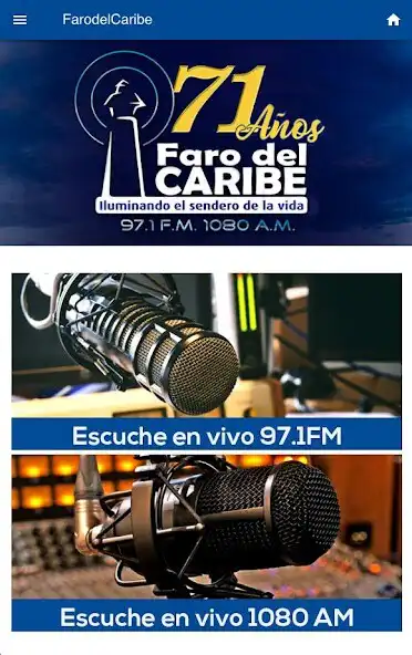 Play Emisora Faro del Caribe  and enjoy Emisora Faro del Caribe with UptoPlay