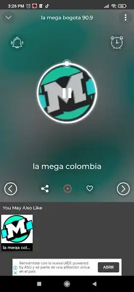 Play Emisora La Mega Bogotá 90.9 as an online game Emisora La Mega Bogotá 90.9 with UptoPlay