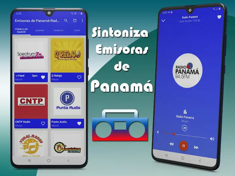 Play Emisoras de Panama - Radios fm  and enjoy Emisoras de Panama - Radios fm with UptoPlay