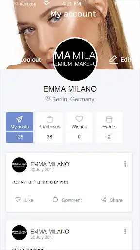 Play EMMA MILANO as an online game EMMA MILANO with UptoPlay