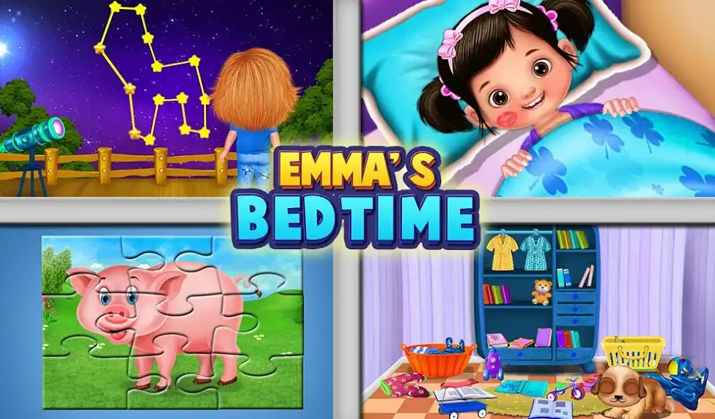 Play Emmas Bed Time DayCare Activities Game  and enjoy Emmas Bed Time DayCare Activities Game with UptoPlay
