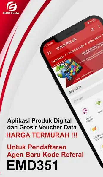 Play EMOD PULSA : Grosir Pulsa  and enjoy EMOD PULSA : Grosir Pulsa with UptoPlay