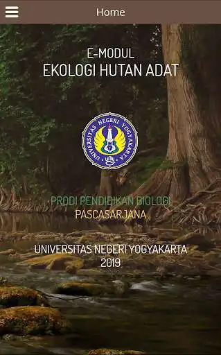 Play E-Modul Ekologi Hutan Adat as an online game E-Modul Ekologi Hutan Adat with UptoPlay