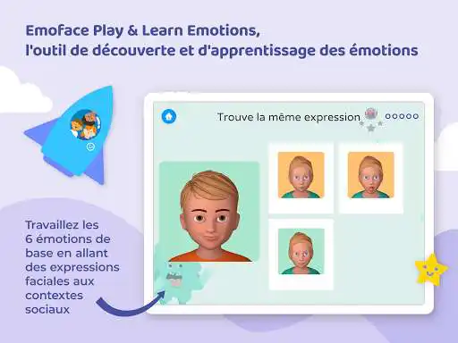 Play EMOFACE Play  Learn Emotions  and enjoy EMOFACE Play  Learn Emotions with UptoPlay