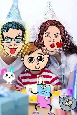 Play Emoji Camera Face for  Sticker