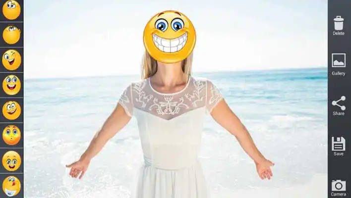 Play Emoji Camera Face for  Sticker