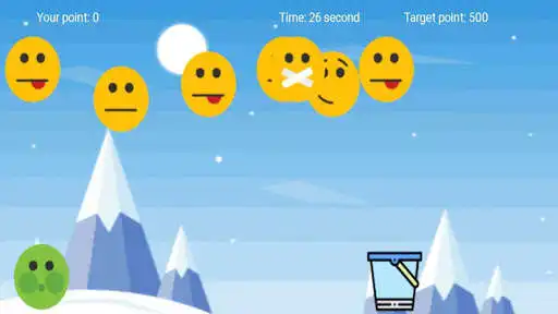 Play Emoji Catcher as an online game Emoji Catcher with UptoPlay