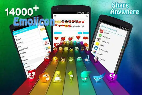 Play Emojicon Emoji for chat