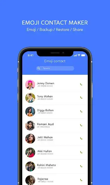 Play emoji contact editor - maker  and enjoy emoji contact editor - maker with UptoPlay