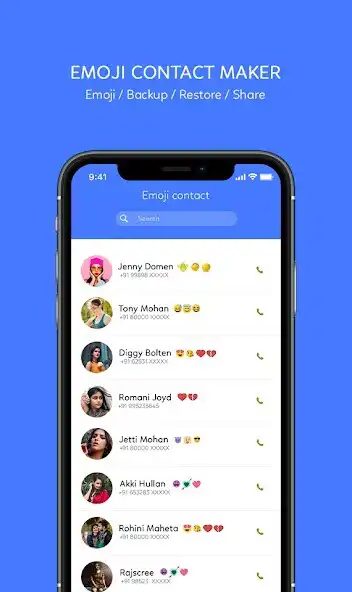 Play emoji contact editor - maker as an online game emoji contact editor - maker with UptoPlay