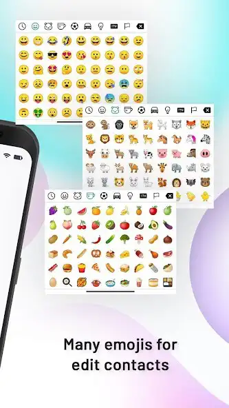 Play Emoji Contact Maker - Editor as an online game Emoji Contact Maker - Editor with UptoPlay