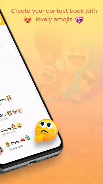 Play Emoji Contacts : Add Emojis To Contacts as an online game Emoji Contacts : Add Emojis To Contacts with UptoPlay
