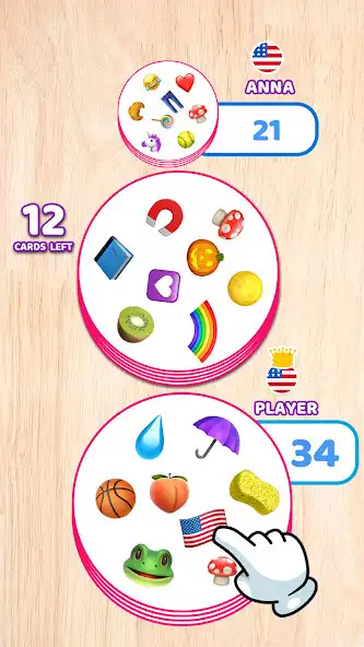 Play Emoji Dobble  and enjoy Emoji Dobble with UptoPlay