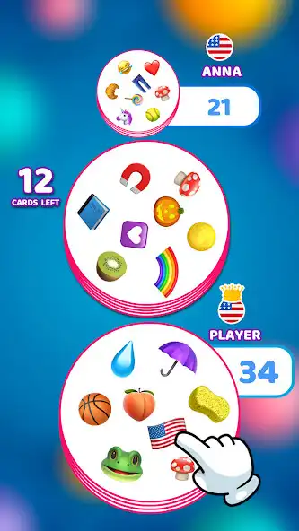 Play Emoji Dobble as an online game Emoji Dobble with UptoPlay