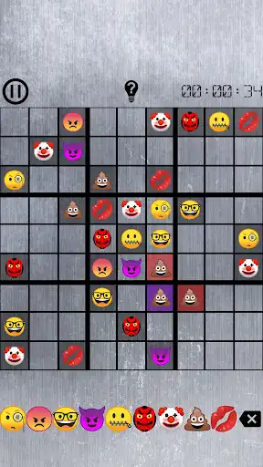Play emojidoku as an online game emojidoku with UptoPlay