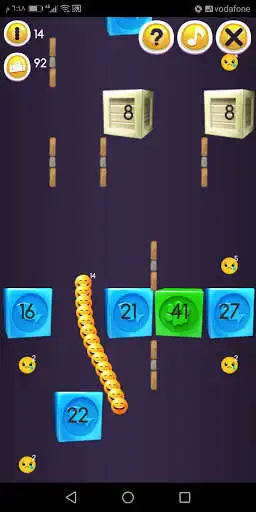 Play Emoji Eat Ball as an online game Emoji Eat Ball with UptoPlay