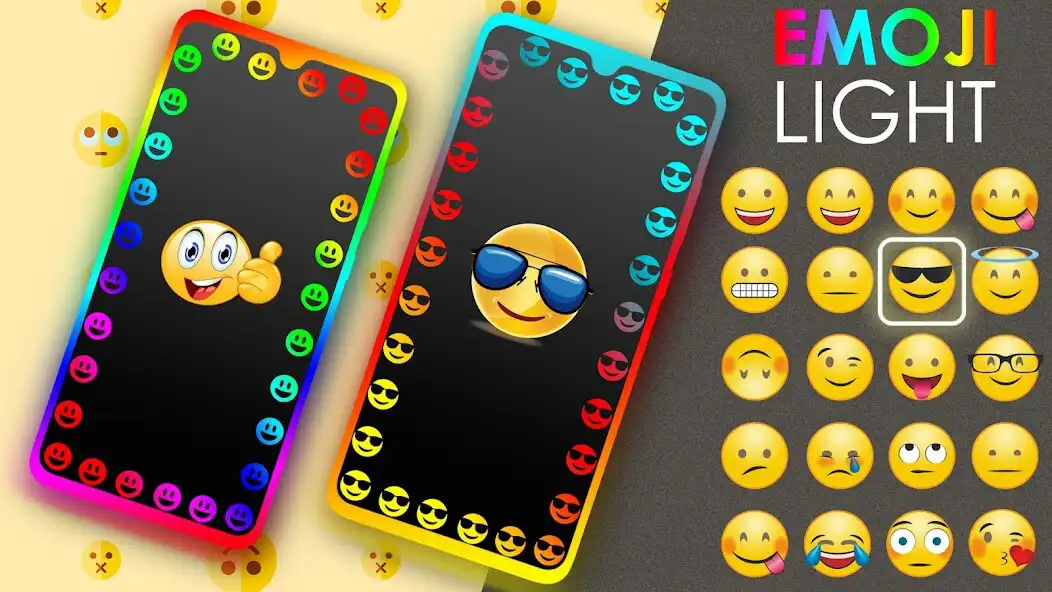 Play EMOJI Edge Light - LED Border  and enjoy EMOJI Edge Light - LED Border with UptoPlay