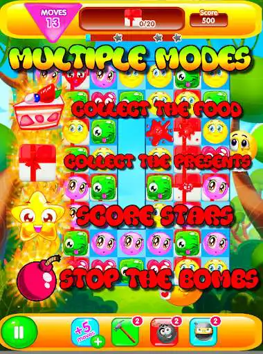 Play APK Emoji Explosion: Match 3 Blast  and enjoy Emoji Explosion: Match 3 Blast with UptoPlay com.kruthikv.EmojiExplosion