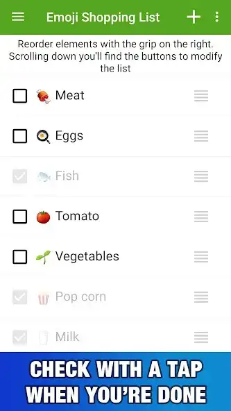 Play Emoji Grocery Shopping List as an online game Emoji Grocery Shopping List with UptoPlay