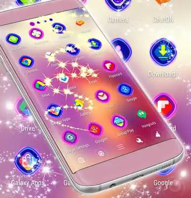 Play Emoji Hearts Launcher Theme
