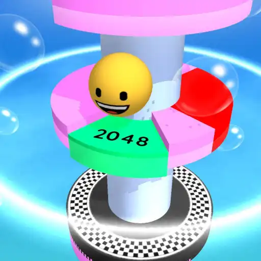 Play Emoji Helix Jump 2048 APK