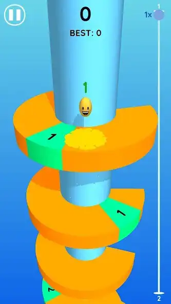 Play Emoji Helix Jump 2048  and enjoy Emoji Helix Jump 2048 with UptoPlay