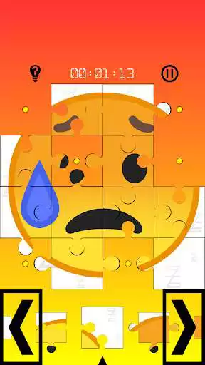 Play emoji jigsaw