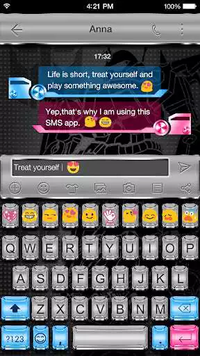 Play Emoji Keyboard - Auto Robot  and enjoy Emoji Keyboard - Auto Robot with UptoPlay