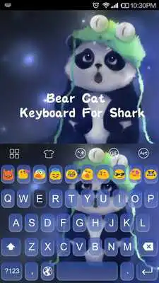 Play Emoji Keyboard-Bear Cat