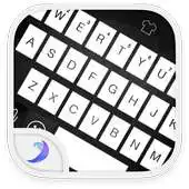 Free play online Emoji Keyboard-Black and White APK