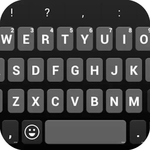 Play Emoji Keyboard - Black Round APK Play Emoji Keyboard - Black Round APK