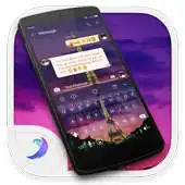 Free play online Emoji Keyboard - Eiffel Tower APK