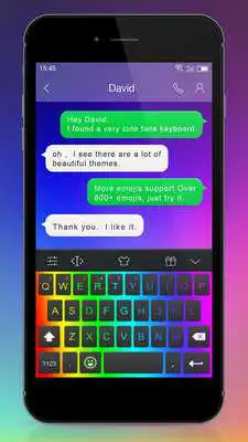 Play Emoji Keyboard - Iridescence