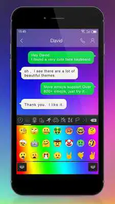 Play Emoji Keyboard - Iridescence