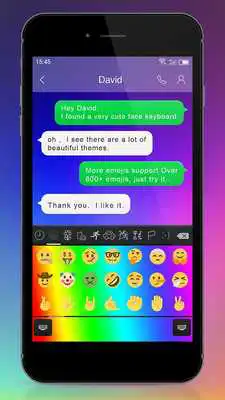 Play Emoji Keyboard - Iridescence