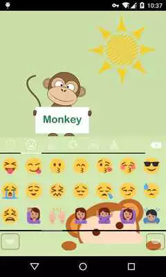 Play Emoji Keyboard-Monkey