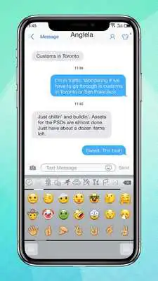Play Emoji Keyboard - OS White Play Emoji Keyboard - OS White