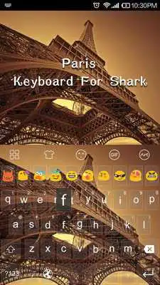 Play Emoji Keyboard-Paris Twilight