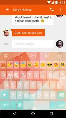 Play Emoji Keyboard-Simple Color