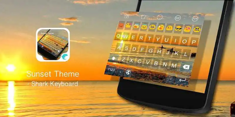 Play Emoji Kyeboard-Sunset