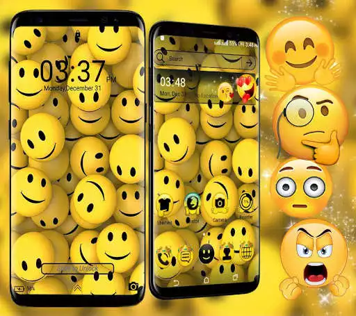Play Emoji Launcher Theme as an online game Emoji Launcher Theme with UptoPlay