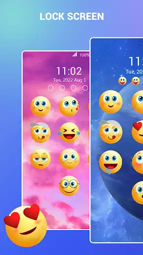 Play Emoji Lock Screen  and enjoy Emoji Lock Screen with UptoPlay