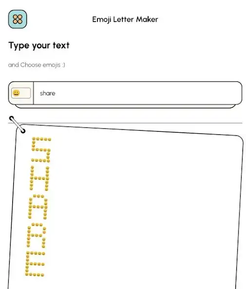 Play Emoji Name Maker: Emoji Text as an online game Emoji Name Maker: Emoji Text with UptoPlay