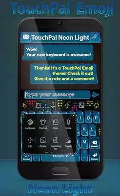 Play Emoji Neon Keyboard