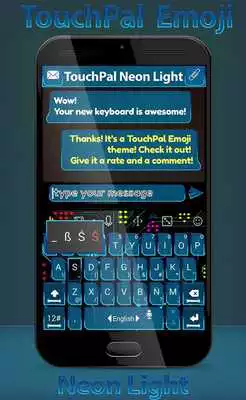 Play Emoji Neon Keyboard